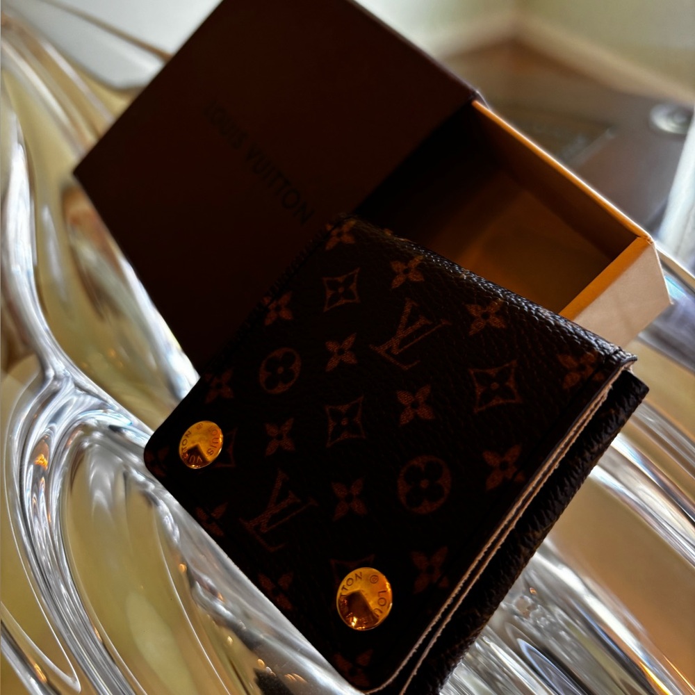Louis Vuitton Jewelry Case with Gold Hardware